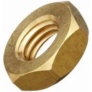 3/4-10 HEAVY HEX JAM NUT BRASS