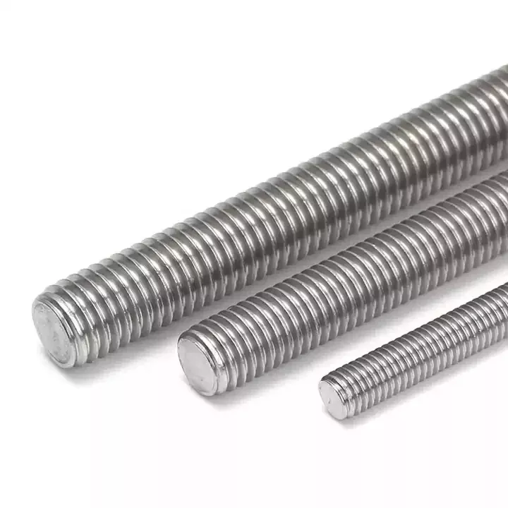 3/8-24 x24" ALL THREAD 18-8