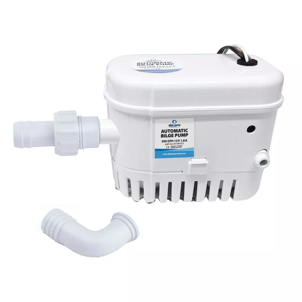 Albin Group Automatic Bilge Pump 500 GPH – 12V [01-04-015]
