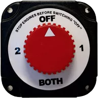 Allpa Battery Selector Switch, Plastic, 350a Continuous (Splash Waterproof)