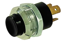 Allpa Chromed Brass Push Button Switch, 20a, Bore Ø21mm