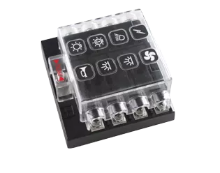 Allpa Complete Fuse Holder, 8 Positions