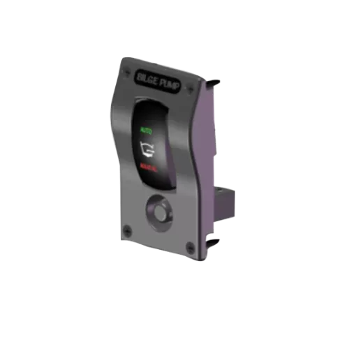Allpa Single Acting Control Panel, 60x100mm, Bilge Switch
