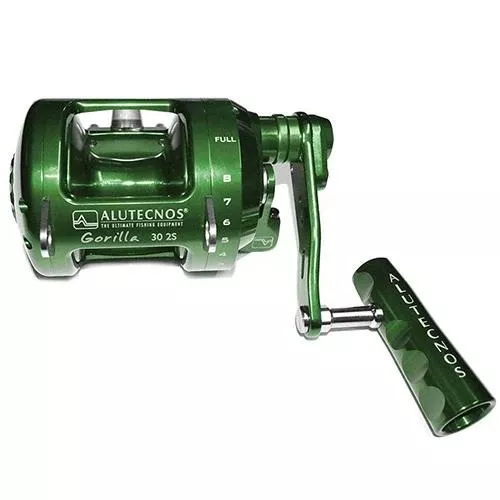 Alutecnos Albacore Gorilla 30 Two Speed Reel - Green
