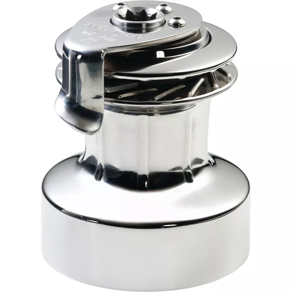 ANDERSEN 28 ST FS- 2-Speed Self-Tailing Manual Winch - Full Stainless Steel