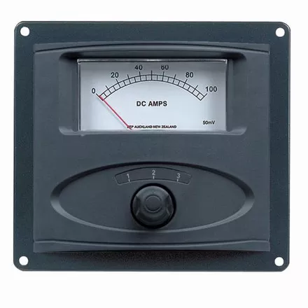BEP Panel Mounted Analog Ammeter Panel 0-100Amp