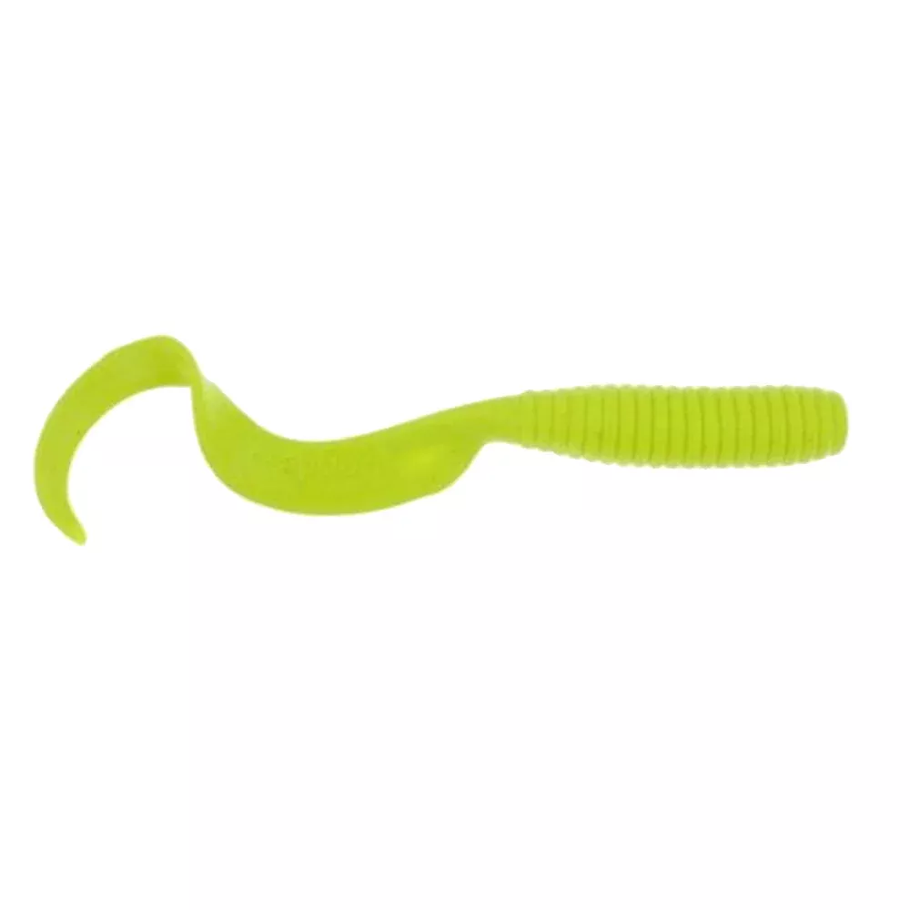 Berkley Gulp! Saltwater Grub - 5" - Chartreuse [1436830]