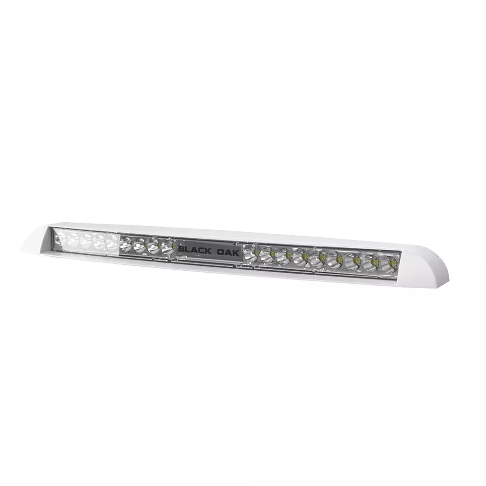 Black Oak Low Profile Marine Bar – Spot – White [LP-WS]