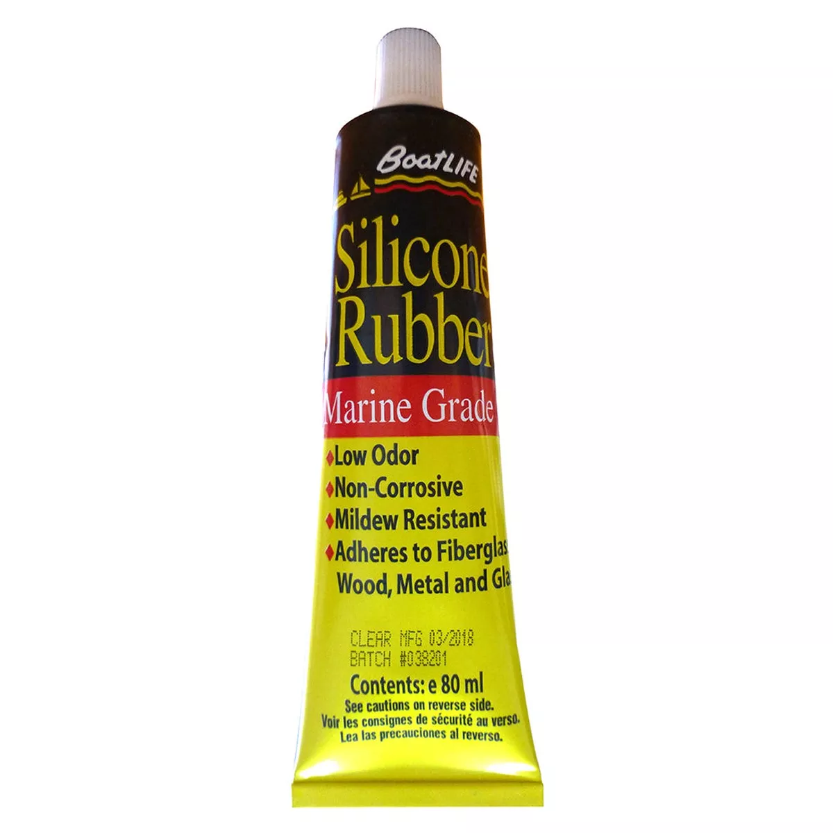 BoatLIFE Silicone Rubber Tube - 2.8 FL. Oz - Black