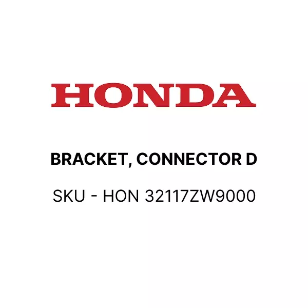 BRACKET, CONNECTOR D