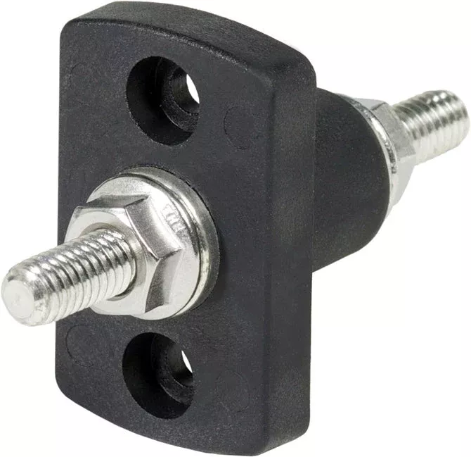 BSS Feed Thru Conn 5/16-18 Black