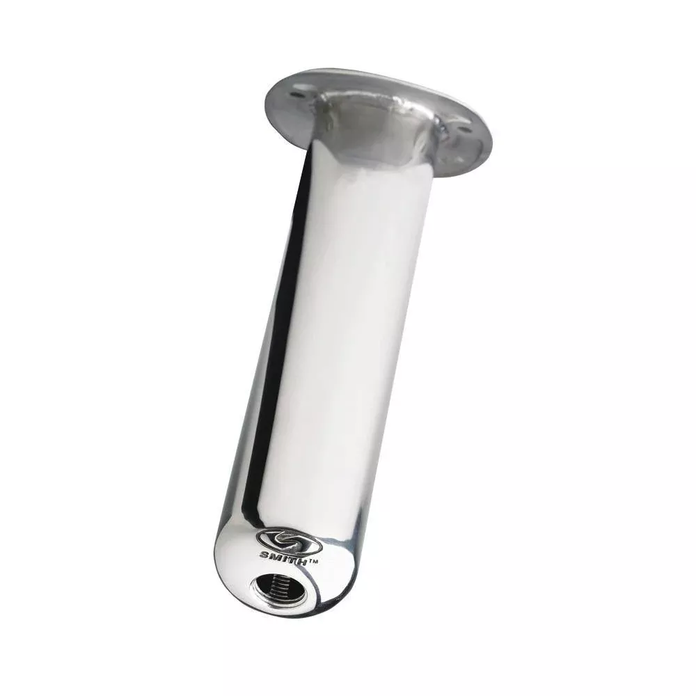 C.E. Smith Flush Mount Rod Holder – 0 Degree 10-1/2″ Deep [53680CA]
