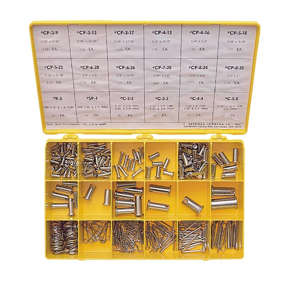 C. Sherman Johnson Cotter, RingClevis Pin Parts Kit [37-503]