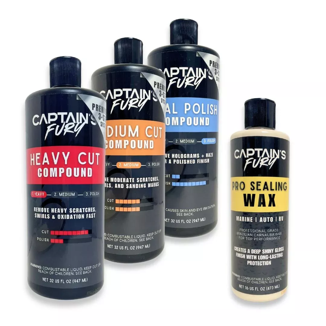 Captain's Fury 4-Step Restoration Kit