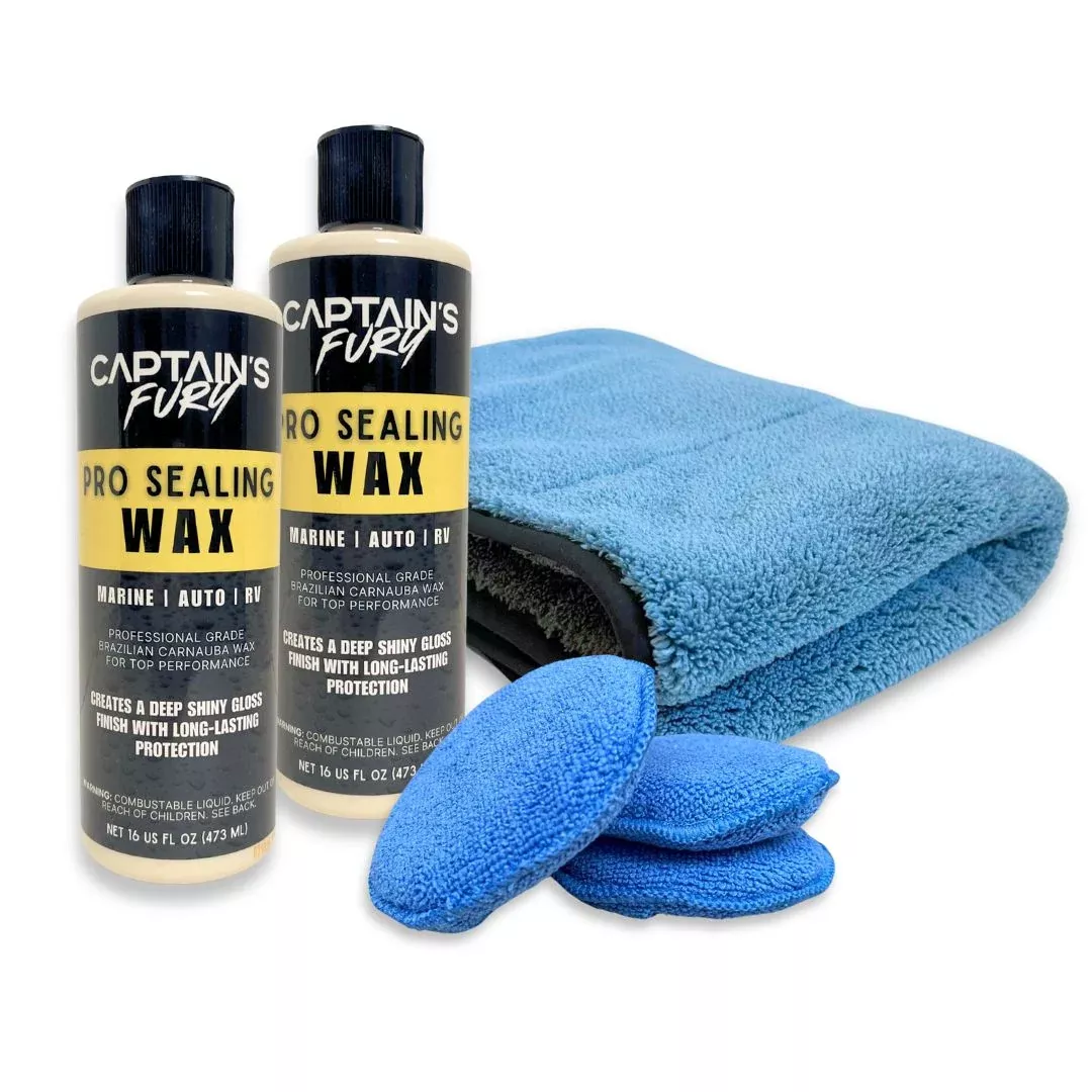 Captain's Fury Wax & Shine Kit