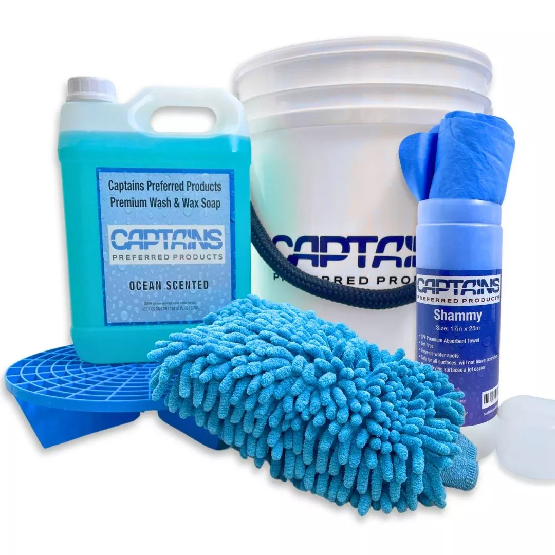 Classic Boat Cleaning Kit with Boat Soap
