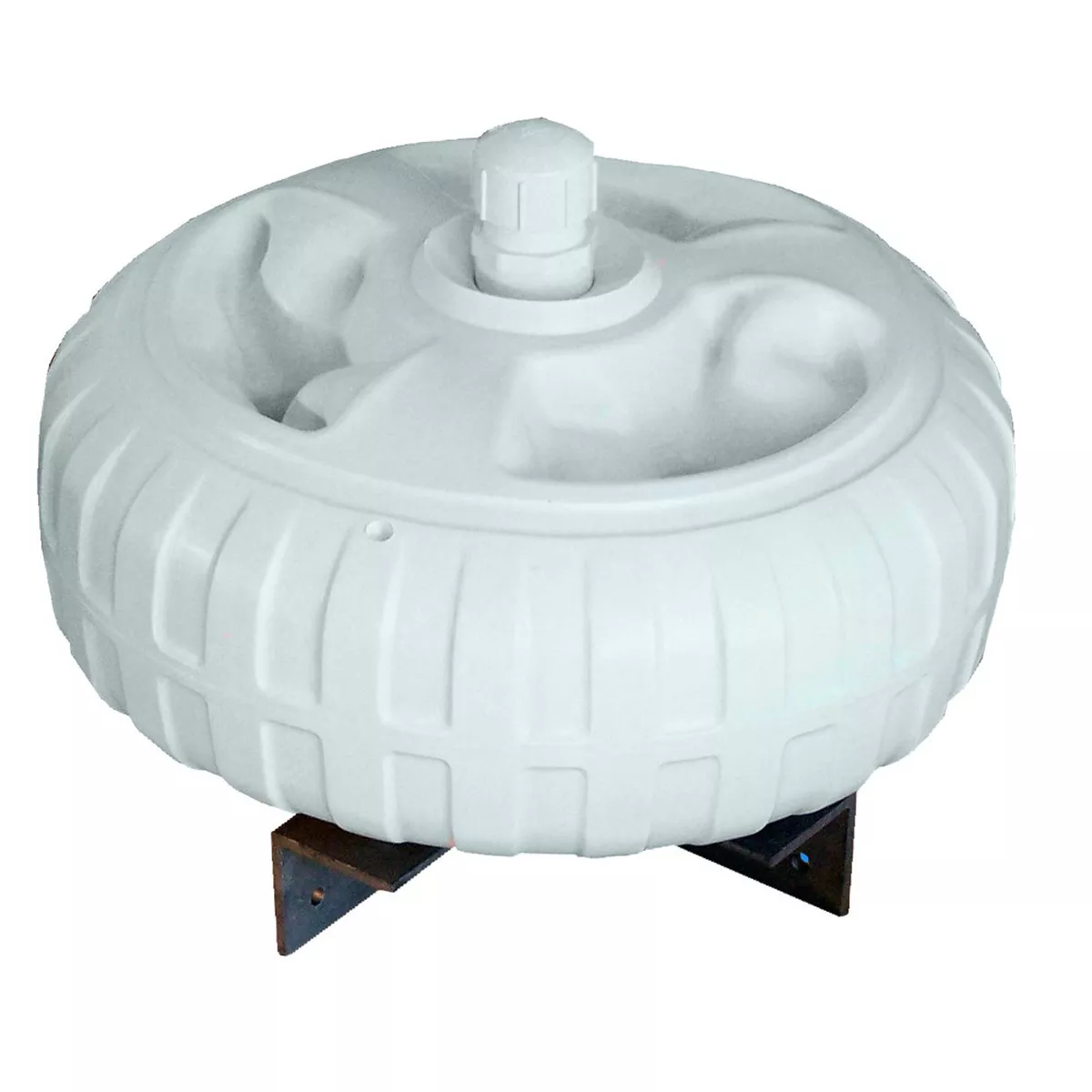 Dock Edge Inflatable Dock Wheel - 18" - White [DE95077F]