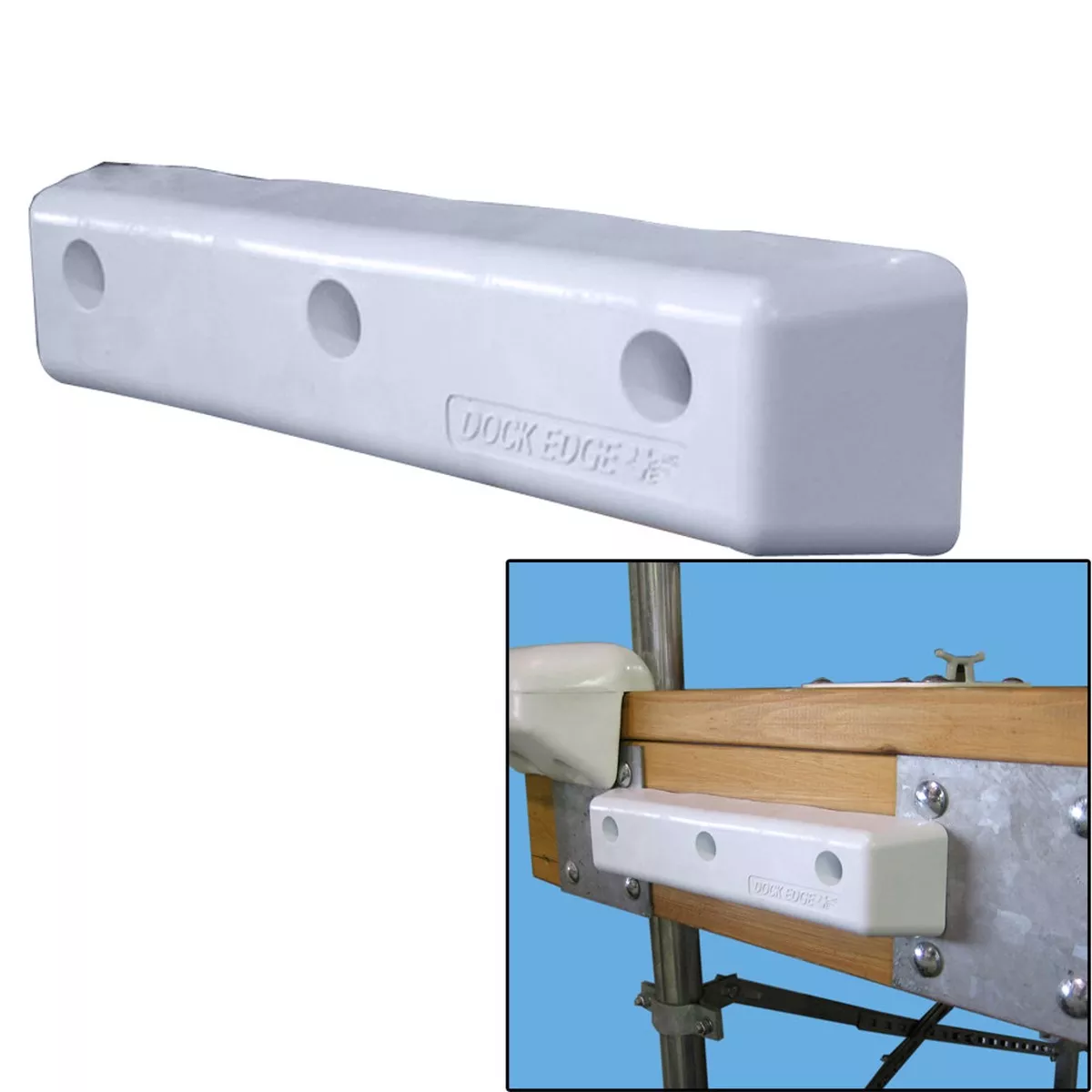 Dock Edge Protect Straight HD 12" PVC Dock Bumpers [DE1058F]