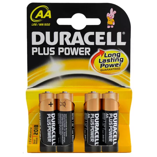 Duracell Batteries Power Plus AA Type