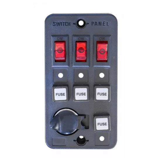 A.A.A. Electric Panel 3 Switches