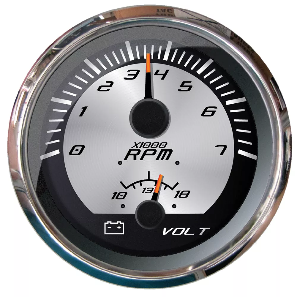 Faria Platinum 4" Multi-Function - TachometerVoltmeter [22016]