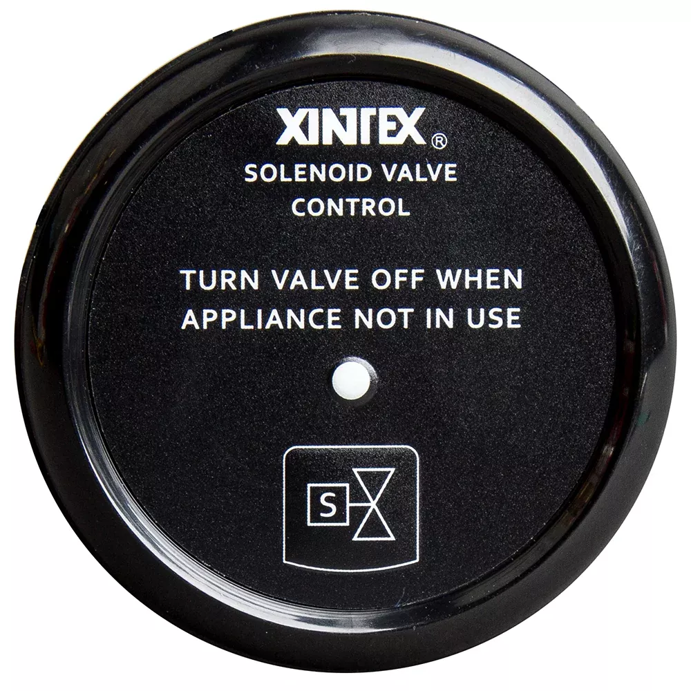 Fireboy-Xintex Propane ControlSolenoid Valve w/Black Bezel Display