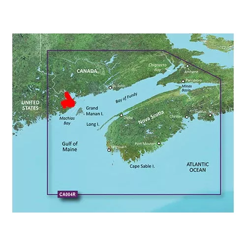 Garmin BlueChart g3 Vision HD - VCA004R - Bay of Fundy - microSD/SD [010-C0690-00]