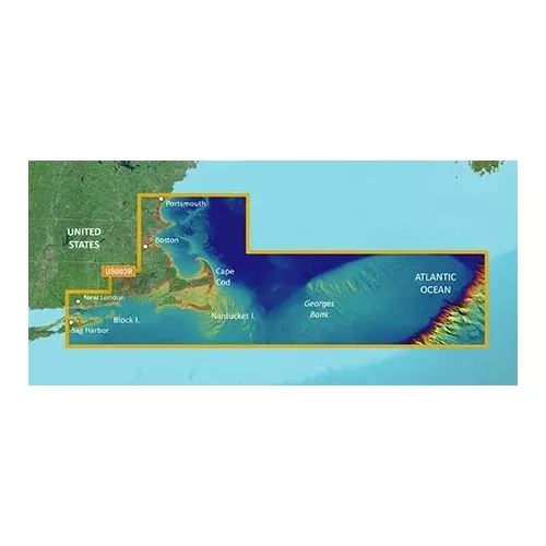 Garmin BlueChart g3 Vision HD - VUS003R - Cape Cod - microSD/SD [010-C0704-00]
