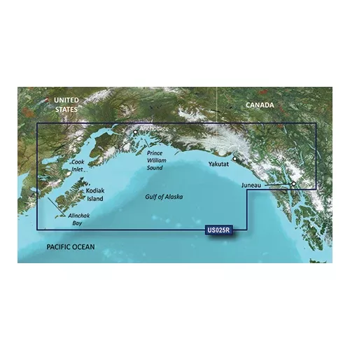 Garmin BlueChart g3 Vision HD - VUS025R - Anchorage - Juneau - microSD/SD [010-C0726-00]