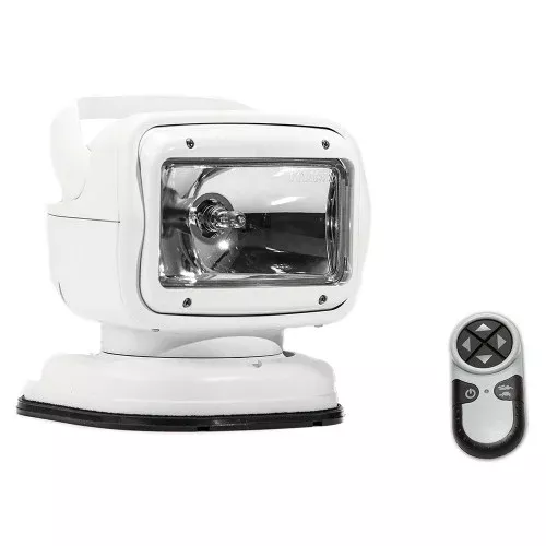 Golight Radioray GT Series Portable Mount – White Halogen – Wireless Handheld Remote Permanent Shoe Mount [7900GT]