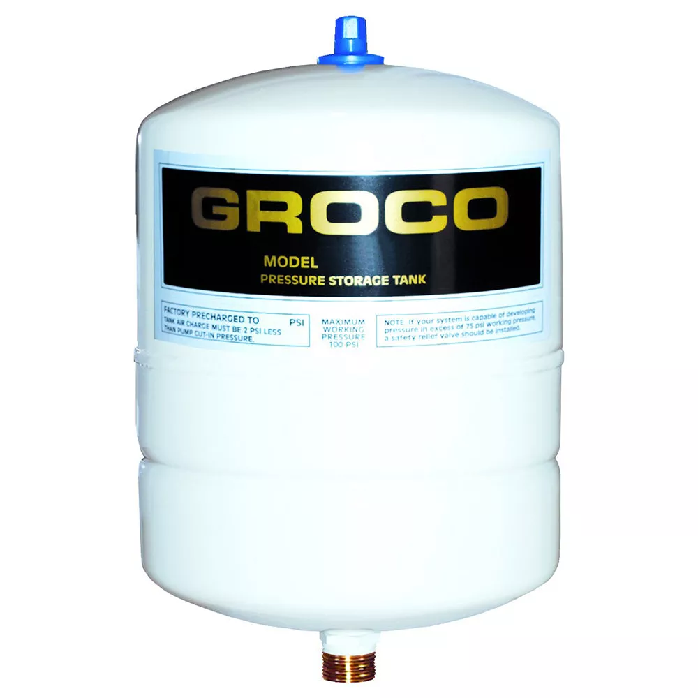 GROCO Pressure Storage Tank – 0.5 Gallon Drawdown PST-1