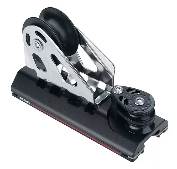 Harken BB 32 mm 4: 1 CB Genoa Lead Car with Double Sheaves
