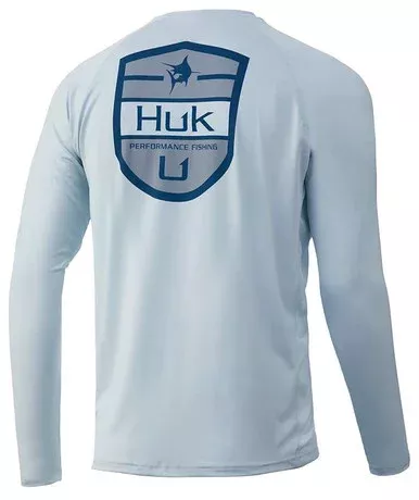 Huk Shield Pursuit Long Sleeve Shirt – Plein Air – Small