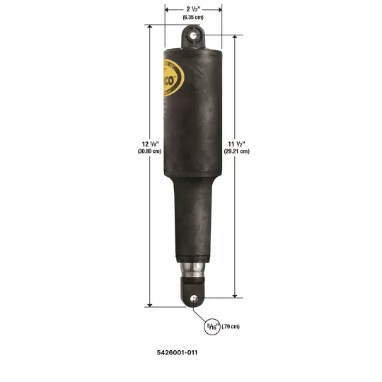 Lenco Replacement Cylinders Standard-edge 24v