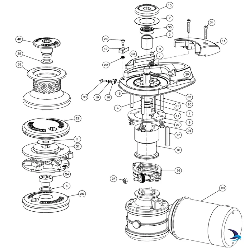 MAINSHAFT V2/V3 GYO/DRUM EXT