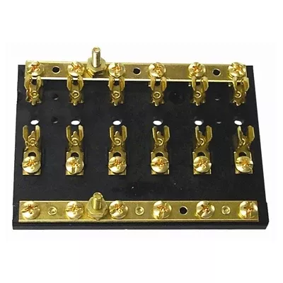 Marpac Combination Fuse Block - 6 Gang