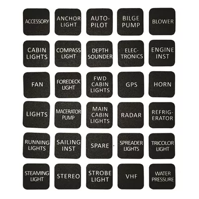 Marpac Label Kit for Lighted Panels