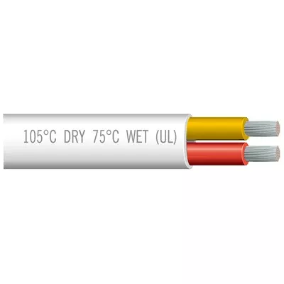 Marpac Multi-Conductor Marine Wire - Duplex - 10 Gauge - Yellow/Red - 100 Feet
