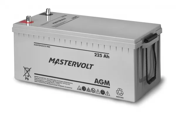 Mastervolt 12/225Ah AGM Battery - 62002250