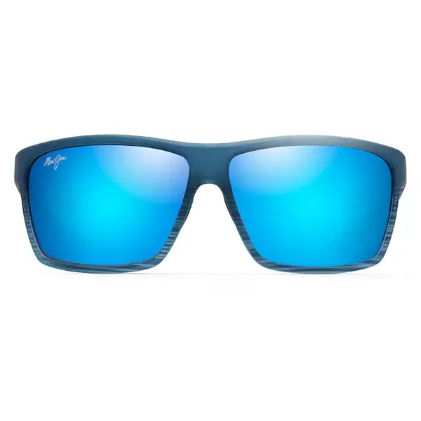 Maui Jim Alenuihaha Blue Black Stripe - Blue Hawaii Sunglasses
