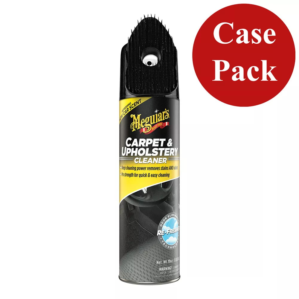 Meguiars CarpetUpholstery Cleaner - 19oz. *Case of 6* [G191419CASE]