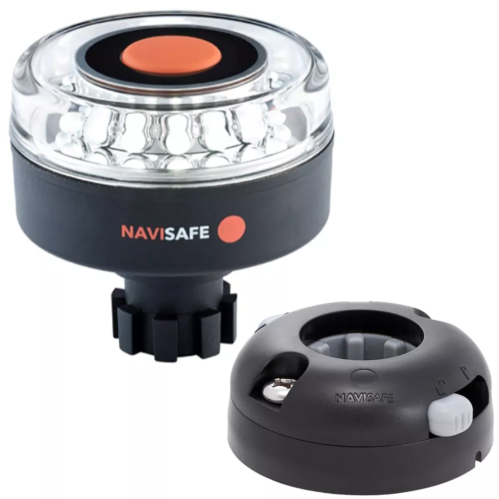 Navisafe Navilight 360 2NM w/Navibolt BaseHorizontal Mount - Black [042KIT7]