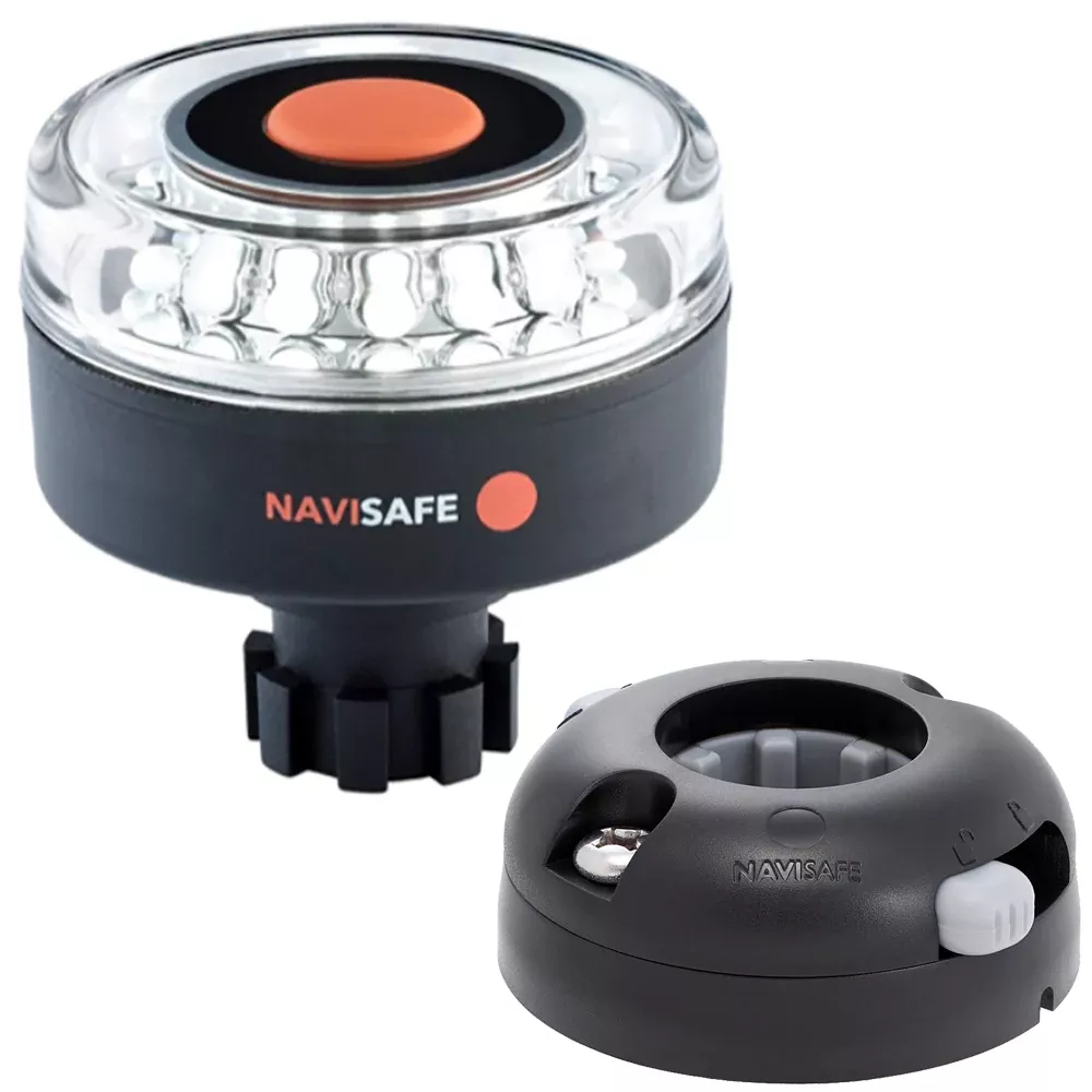Navisafe Navilight 360 2NM w/Navibolt BaseHorizontal Mount - Black