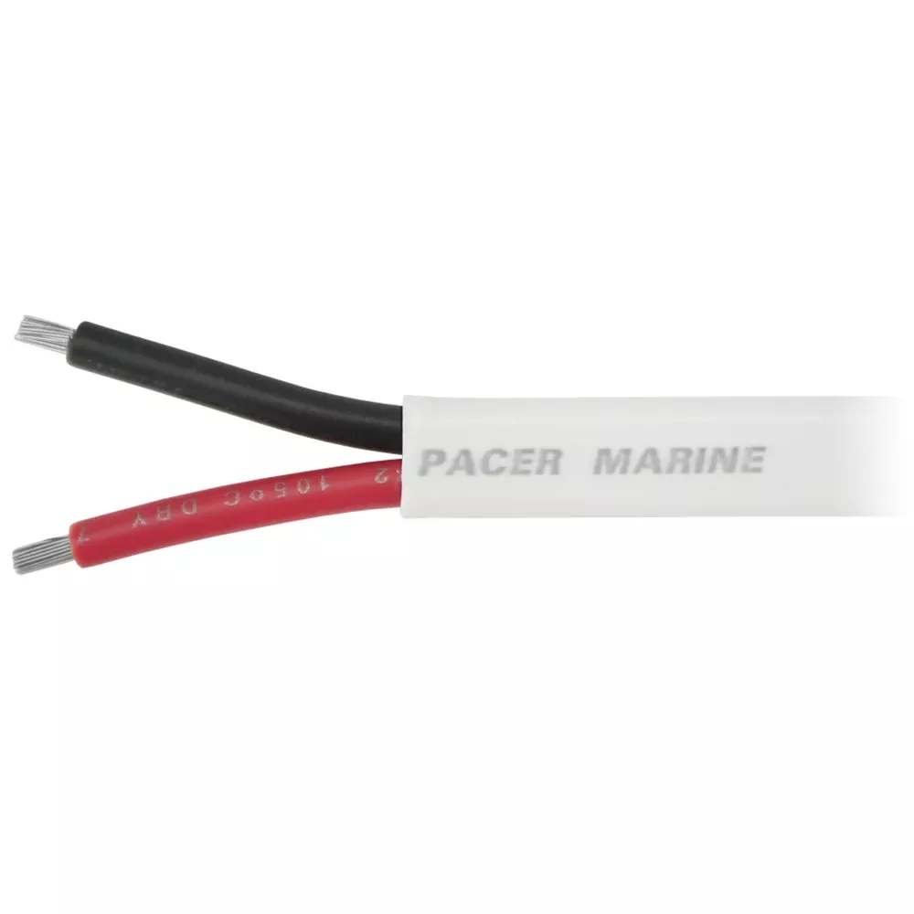 Pacer 12/2 AWG Duplex Cable - Flat Cable - Red/Black - 100' [W12/2DC-100]