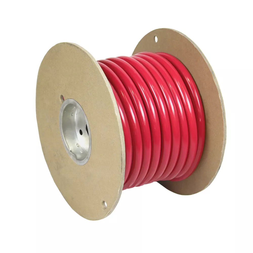 Pacer Red 6 AWG Battery Cable - 25[WUL6RD-25]