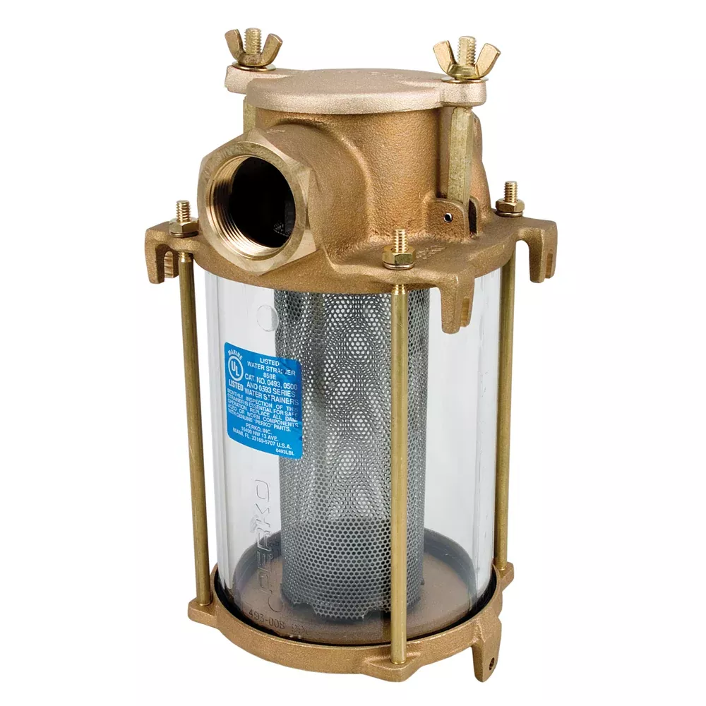 Perko 2-1/2 Inch IPS Intake Strainer Bronze