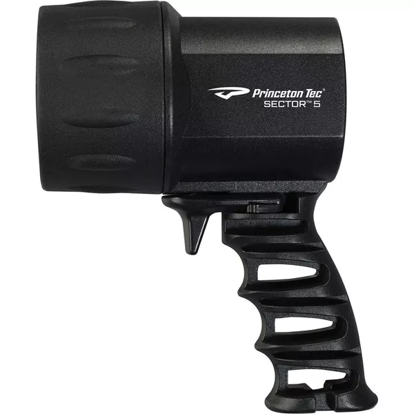 Princeton Tec Sector 5 LED Spotlight - Black [S5-BK]