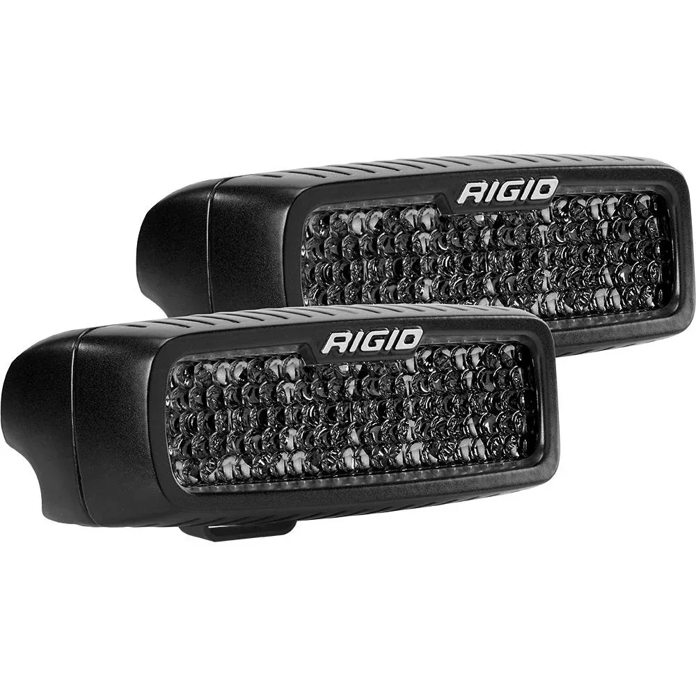 RIGID Industries SR-Q Series PRO Spot Diffused Midnight Surface Mount – Pair | 905513BLK