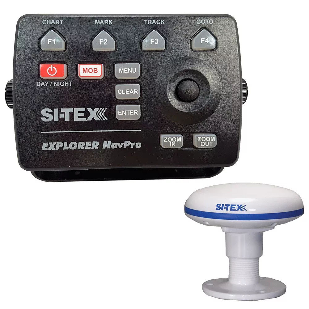 SI-TEX Explorer NavPro w/Wi-FiGPK-11 GPS Antenna