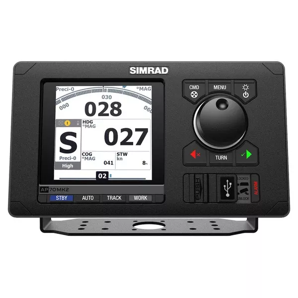 Simrad AP70 MK2 Autopilot IMO Pack f/Solenoid - Includes AP70 MK2 Control HeadAC80S Course Computer [000-15040-001]